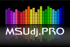 MSUdj.PRO logo: DJ / KJ / Emcee / Event Host